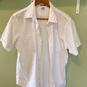 White summer style button up